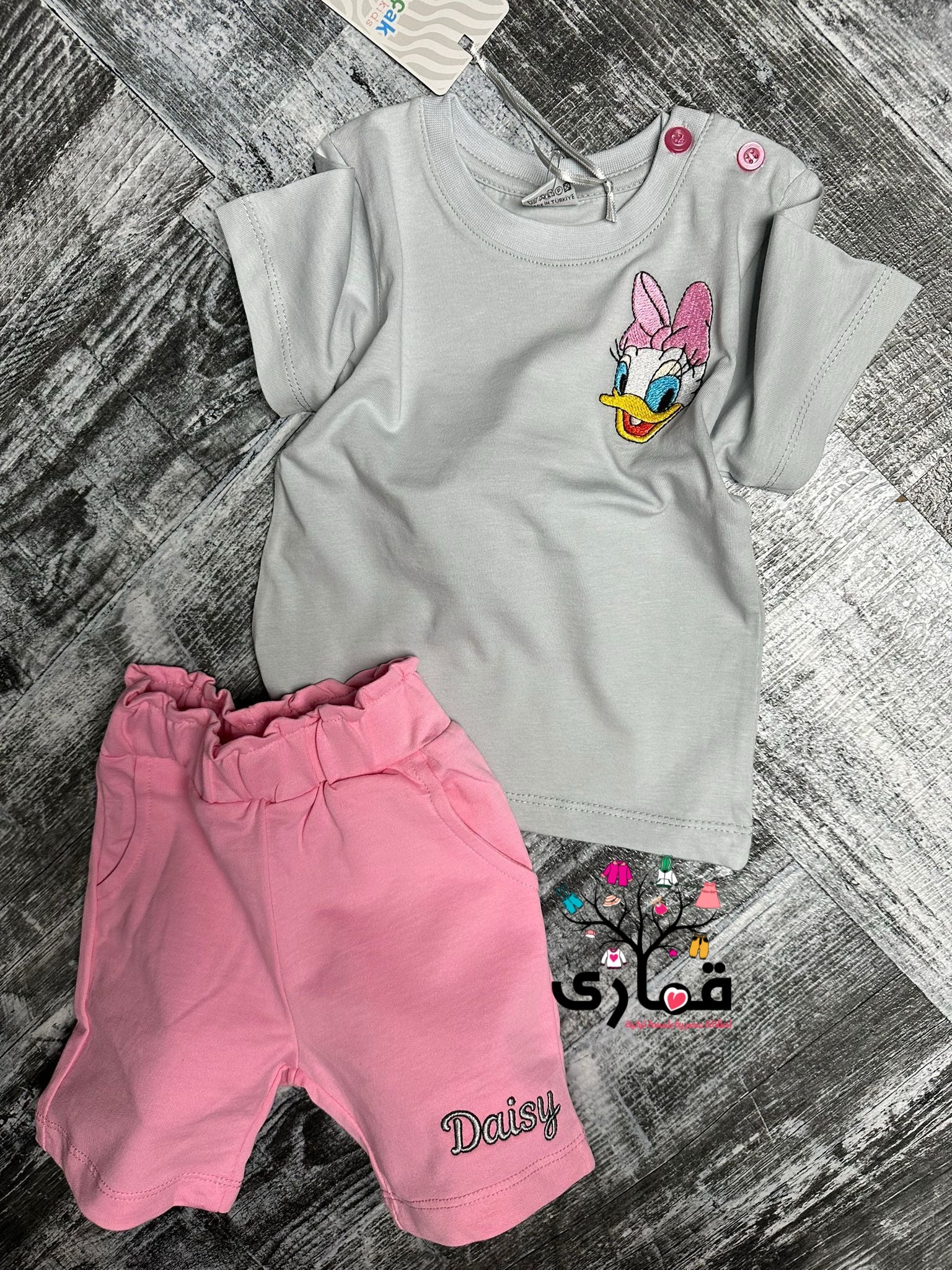 طقومات بناتي صيفي شورت قطني هااي كوالتي😍