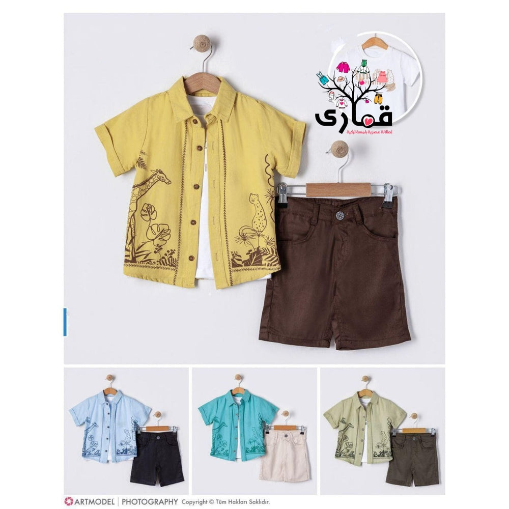 طقومات ولادي صيفية بأشكال جميلة والوان مبهجة😍