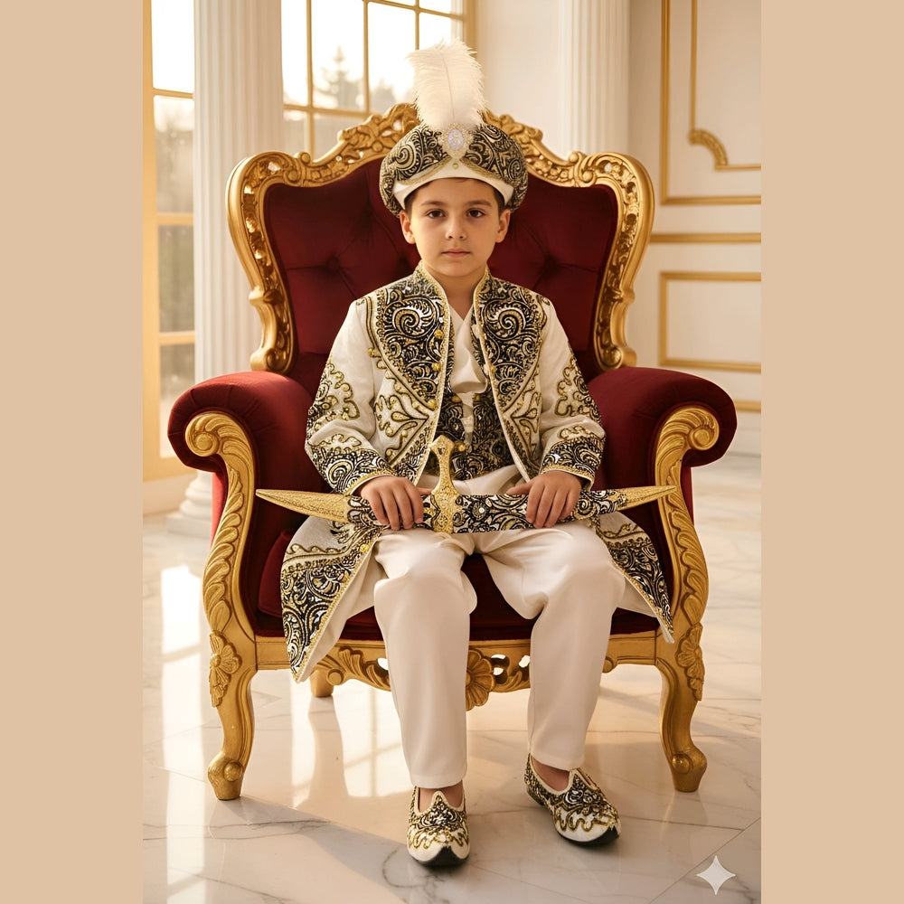 طقومات السلاطين العثمانيين الفاخرة للأمراء الصغار👑